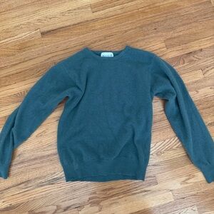 DEANS Vintage blue green sweater